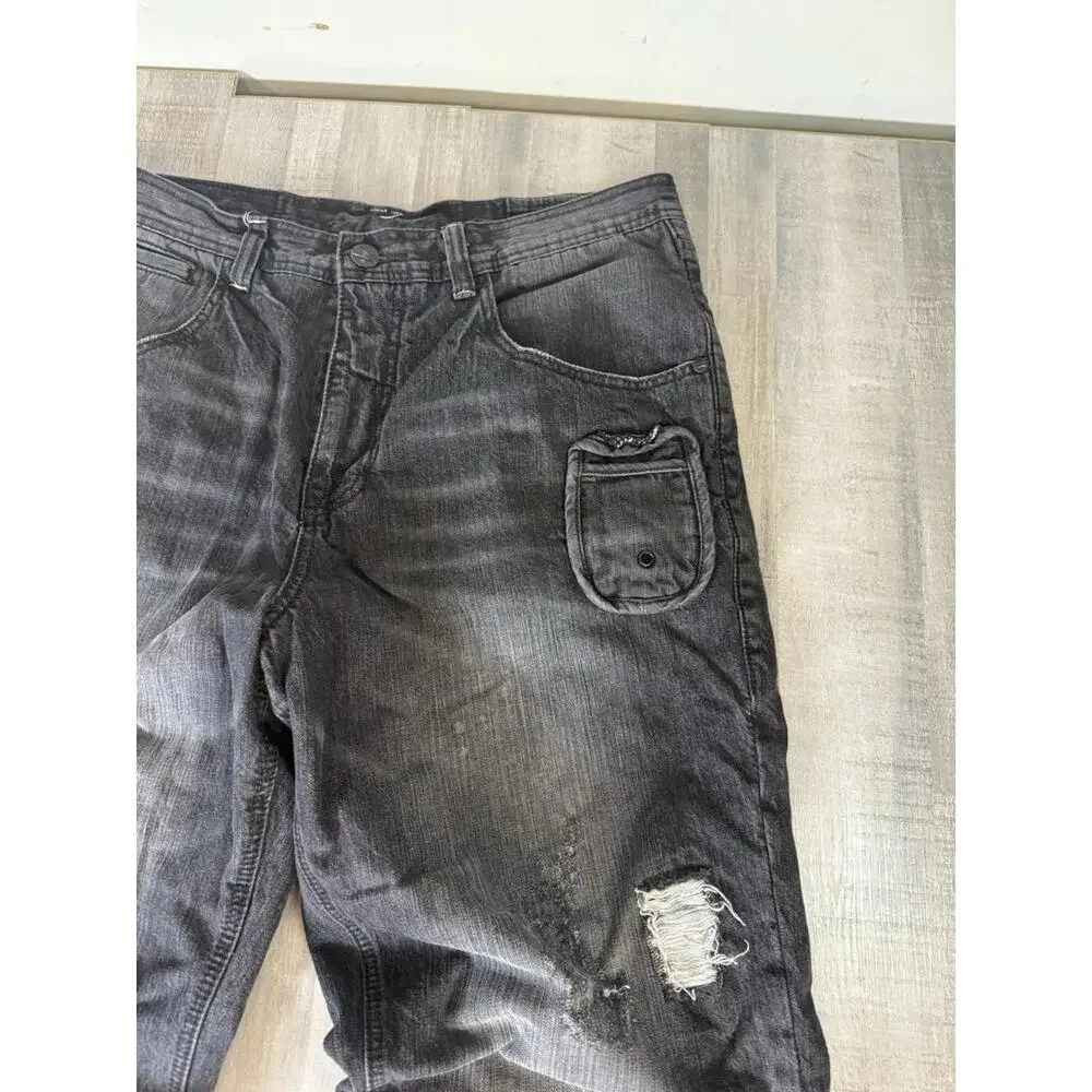 Vintage Y2K Baggy Jeans Eight 732 Jeezy‎ Hip hop Grunge Big Pockets 38x34